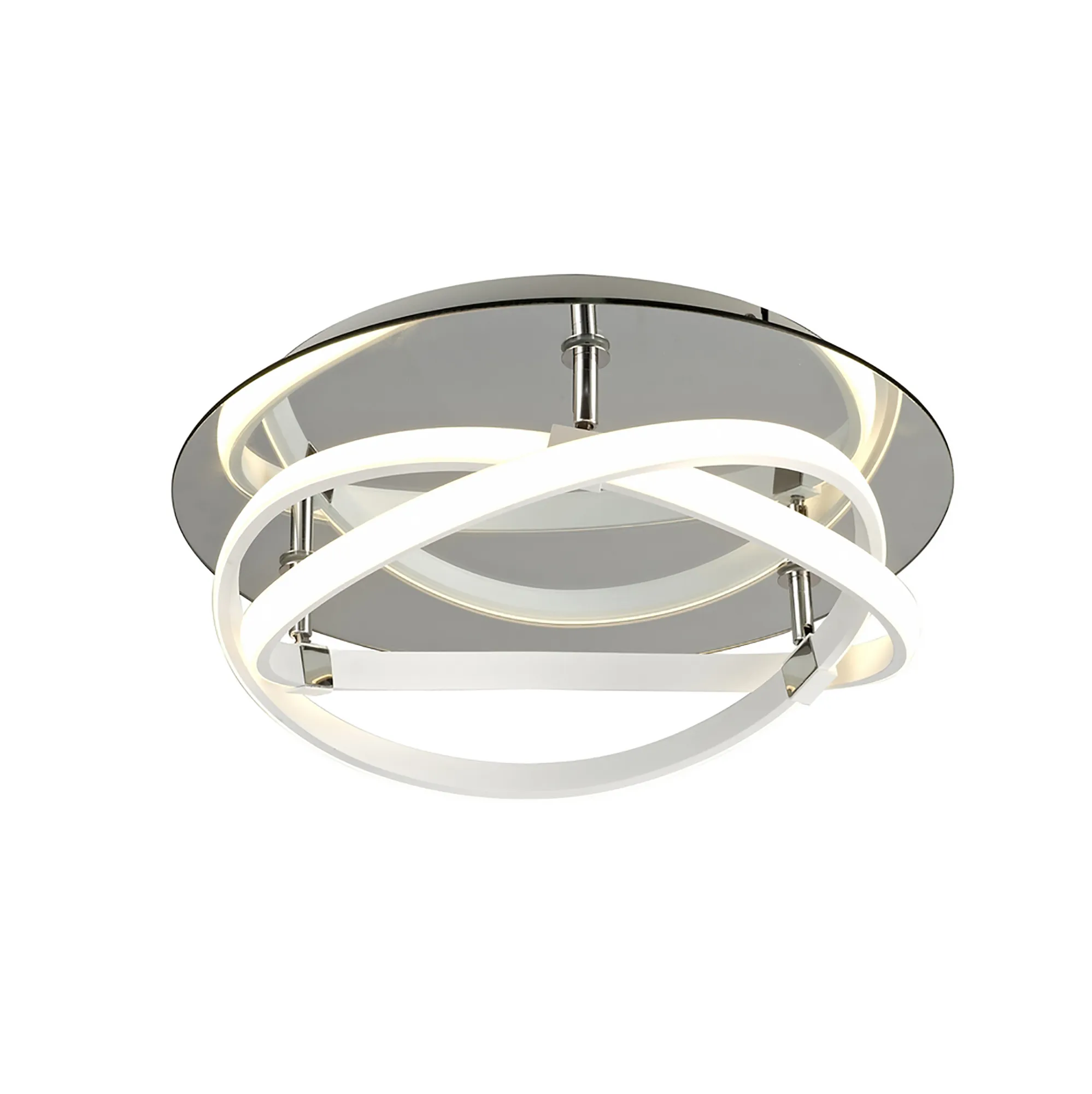 Infinity White Ceiling Lights Mantra Flush Fittings